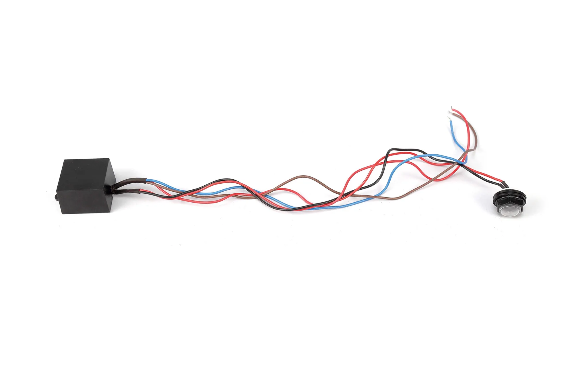 Espial Remote Fixing 20mm Photocell IP65 Black, Frosted White D0061  Deco Espial